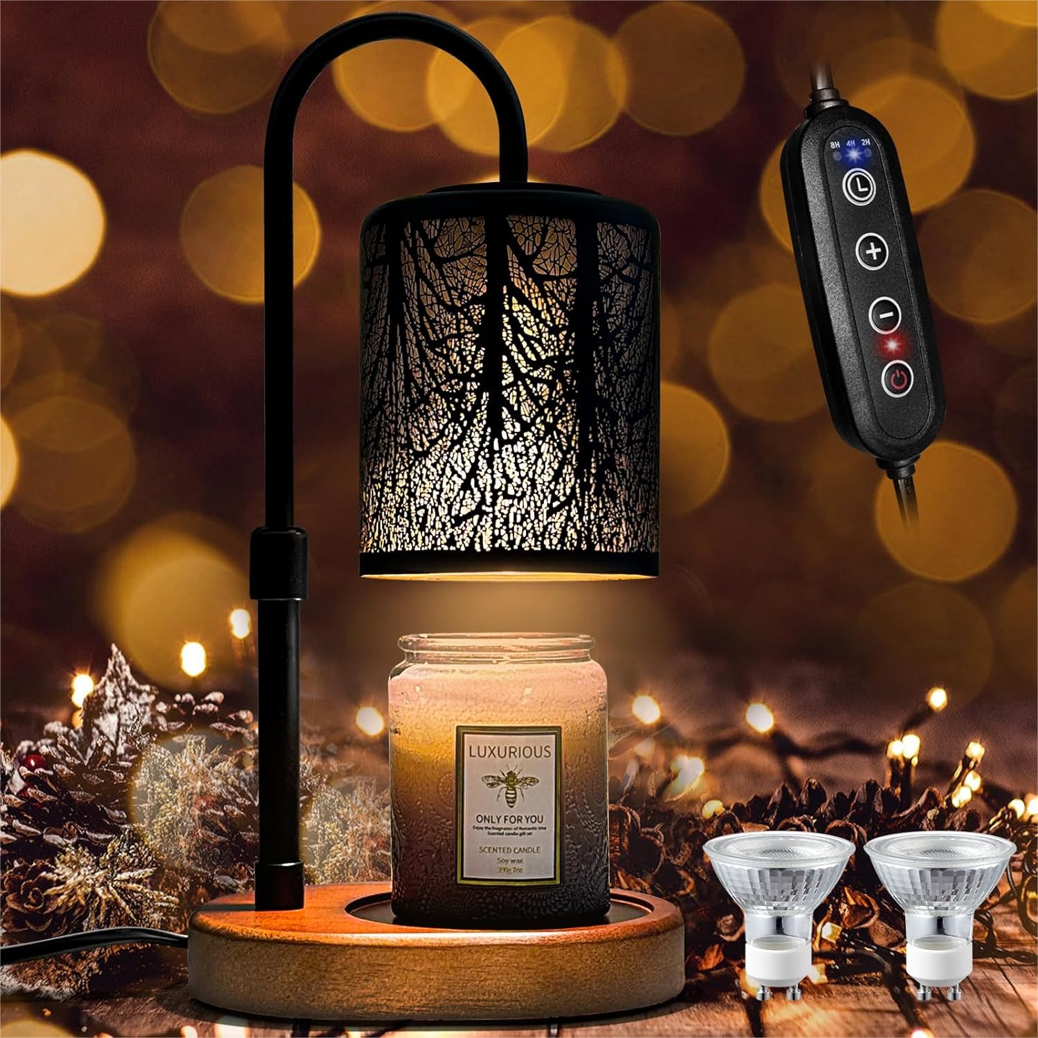 Wax Melter Electric - Electric Candle Warmer With Timer And