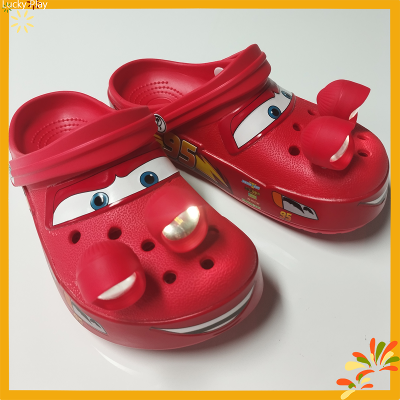 Lighting Mcqueen Decor - Lightning Mcqueen Style Flash Light Hole