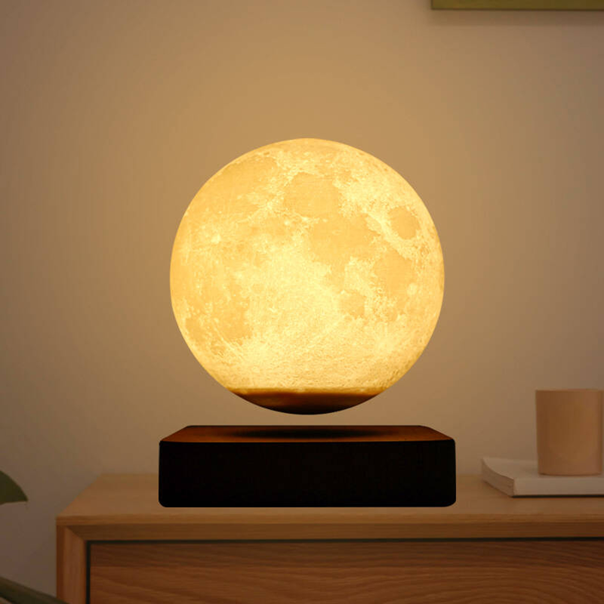 Lighting Decor For Living Room - Minimalism Magnetic Levitation Floating 3D Printing