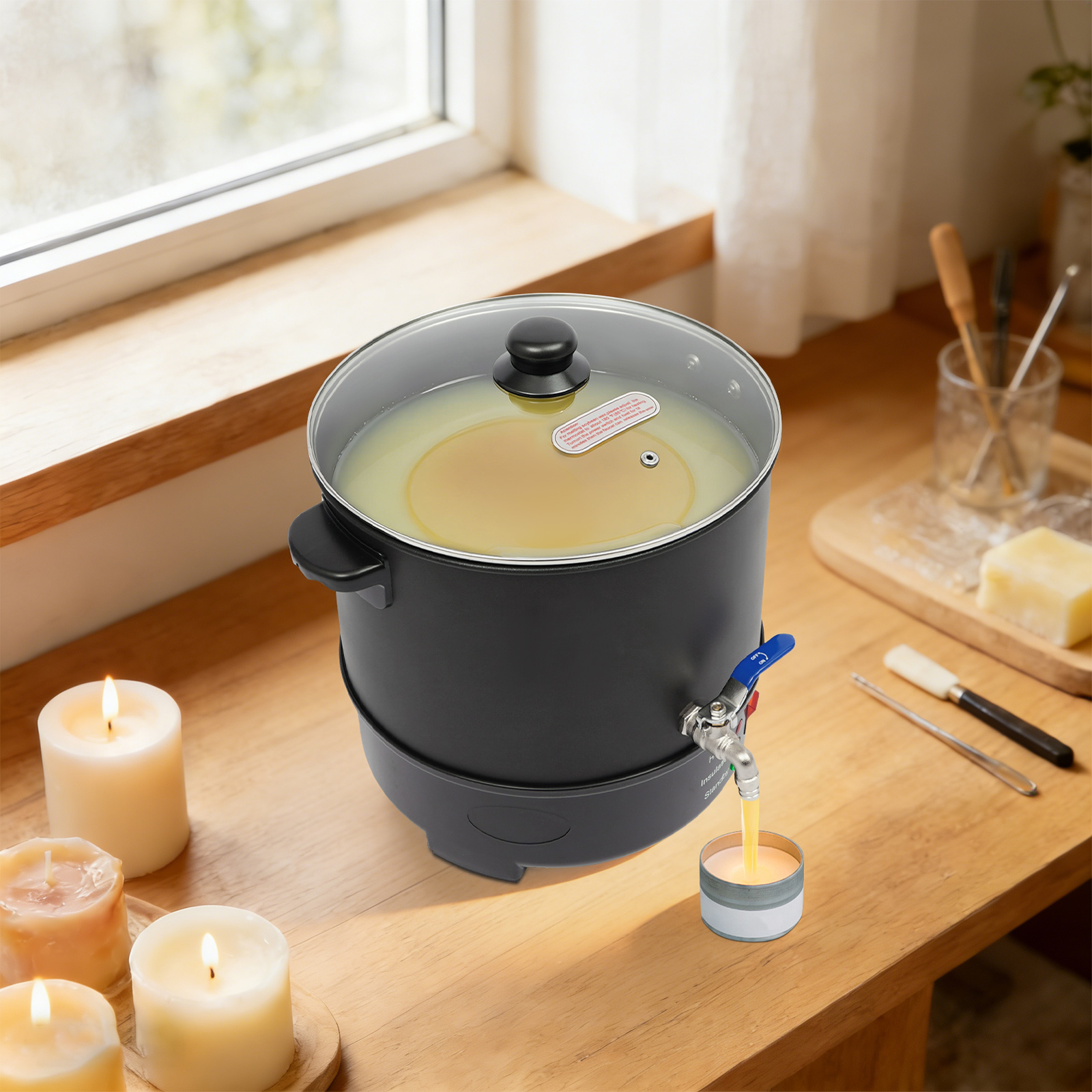 Wax Melter Electric - 10L Large Capacity Electric Wax Melting