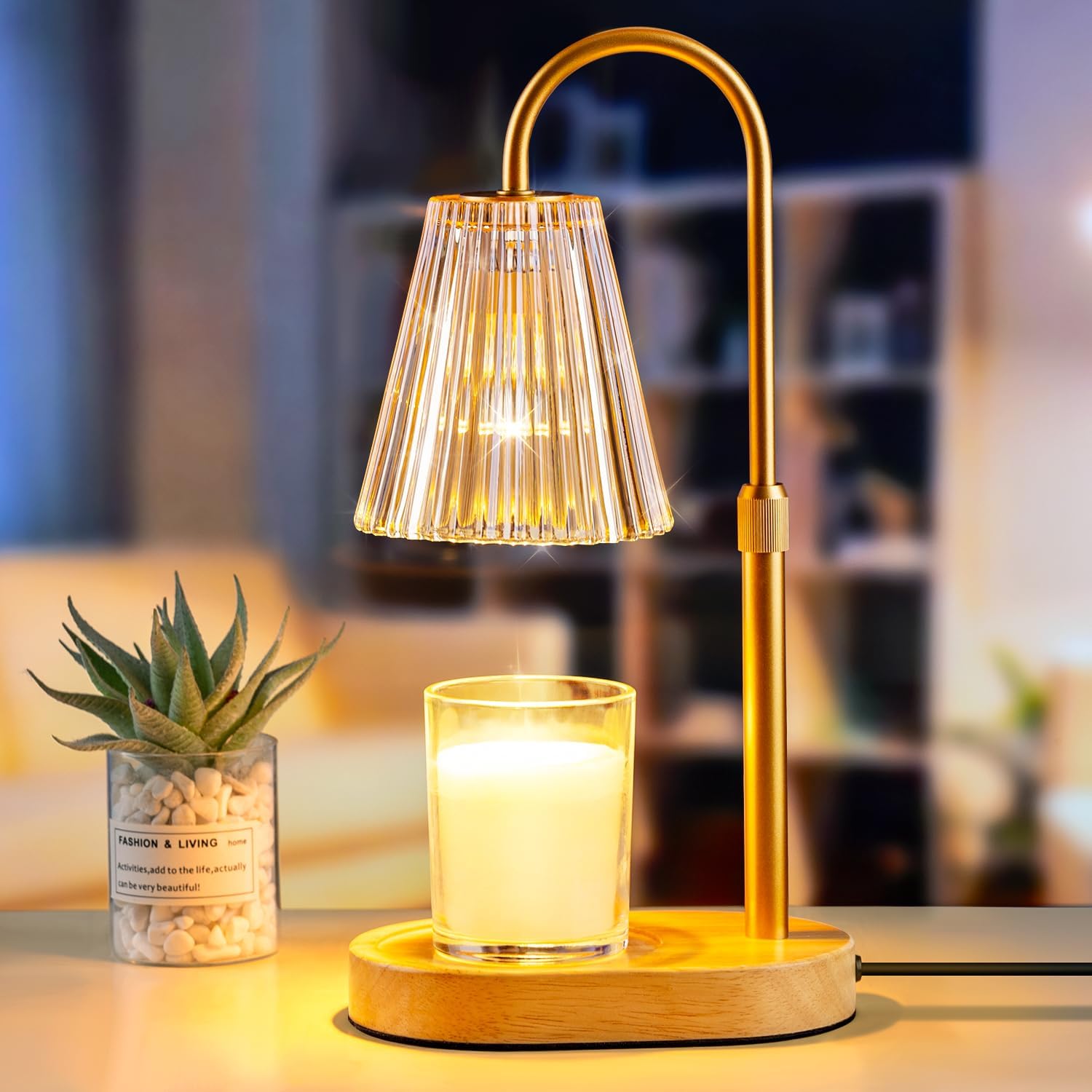 Wax Melter Electric - Electric Candle Warmer Lamp with Timer,