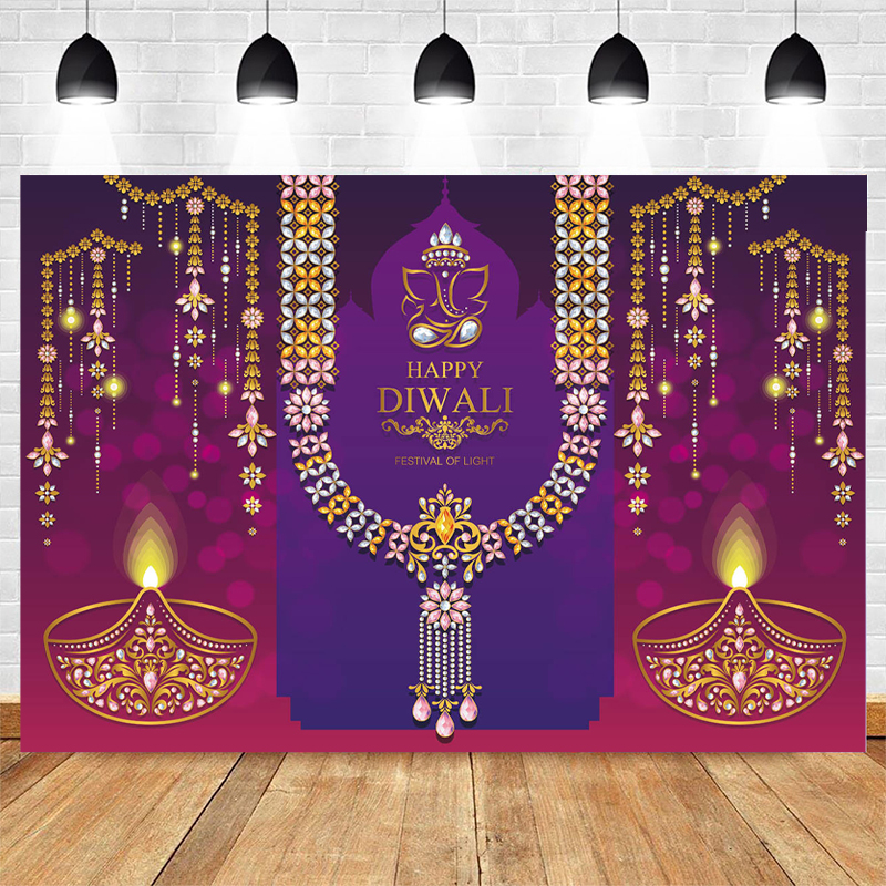 Happy Diwali Photography Backd - огляд і ціна Lighting Decor For Diwali