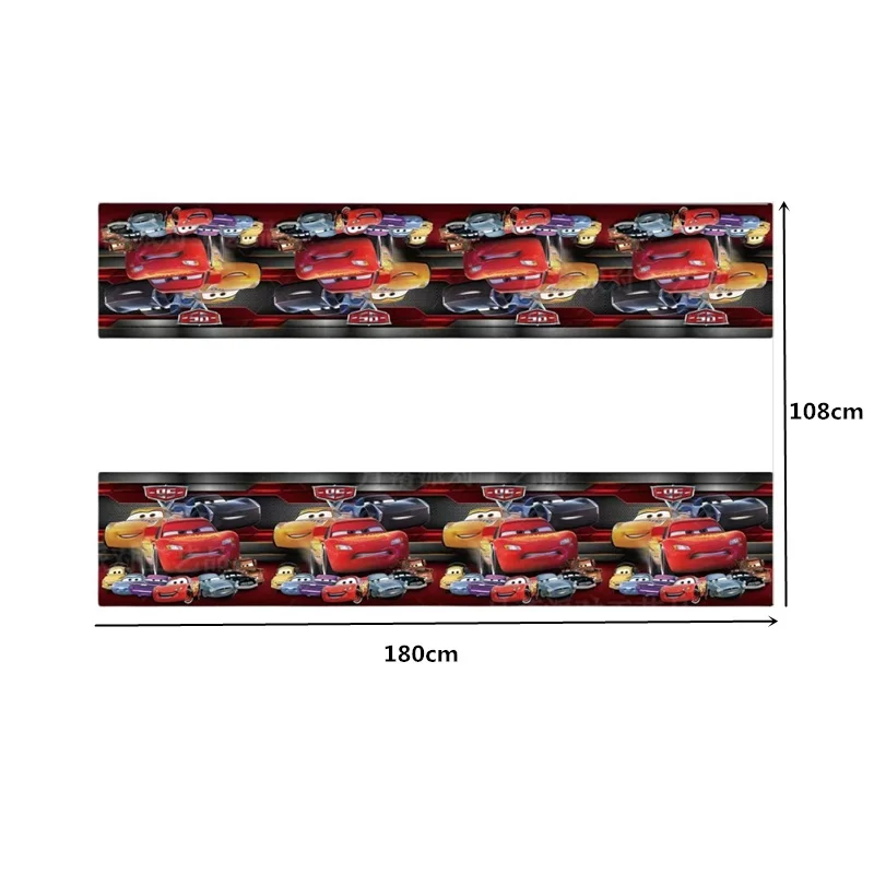 108*180cm Racing Cars Lightnin - огляд і ціна Lighting Mcqueen Decor