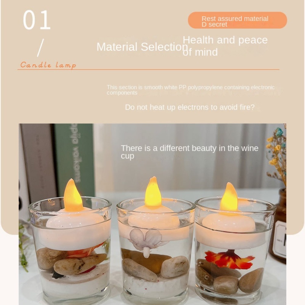 5Pcs Diwali Diya LED Light Flo - огляд і ціна Lighting Decor For Diwali