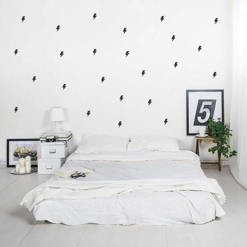 Tiny lightnings pattern wall d - огляд і ціна Lighting Mcqueen Decor