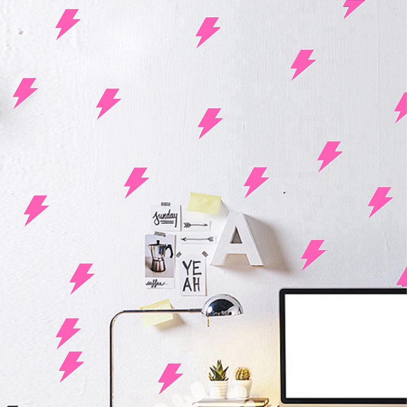 Tiny lightnings pattern wall d - огляд і ціна Lighting Mcqueen Decor