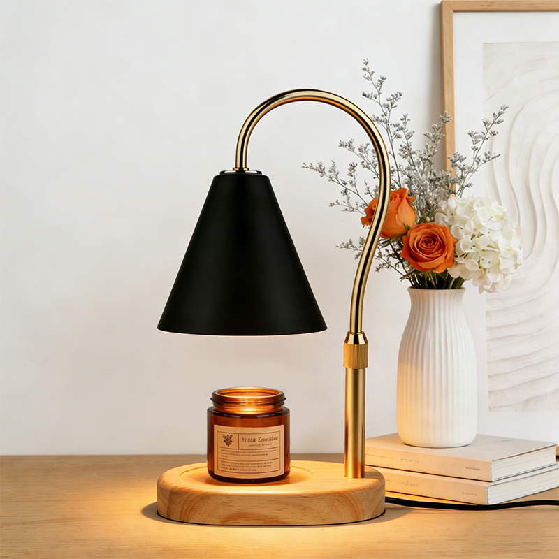 Black Candle Warmer Lamp Kitch - огляд і ціна Lighting Decor For Living Room