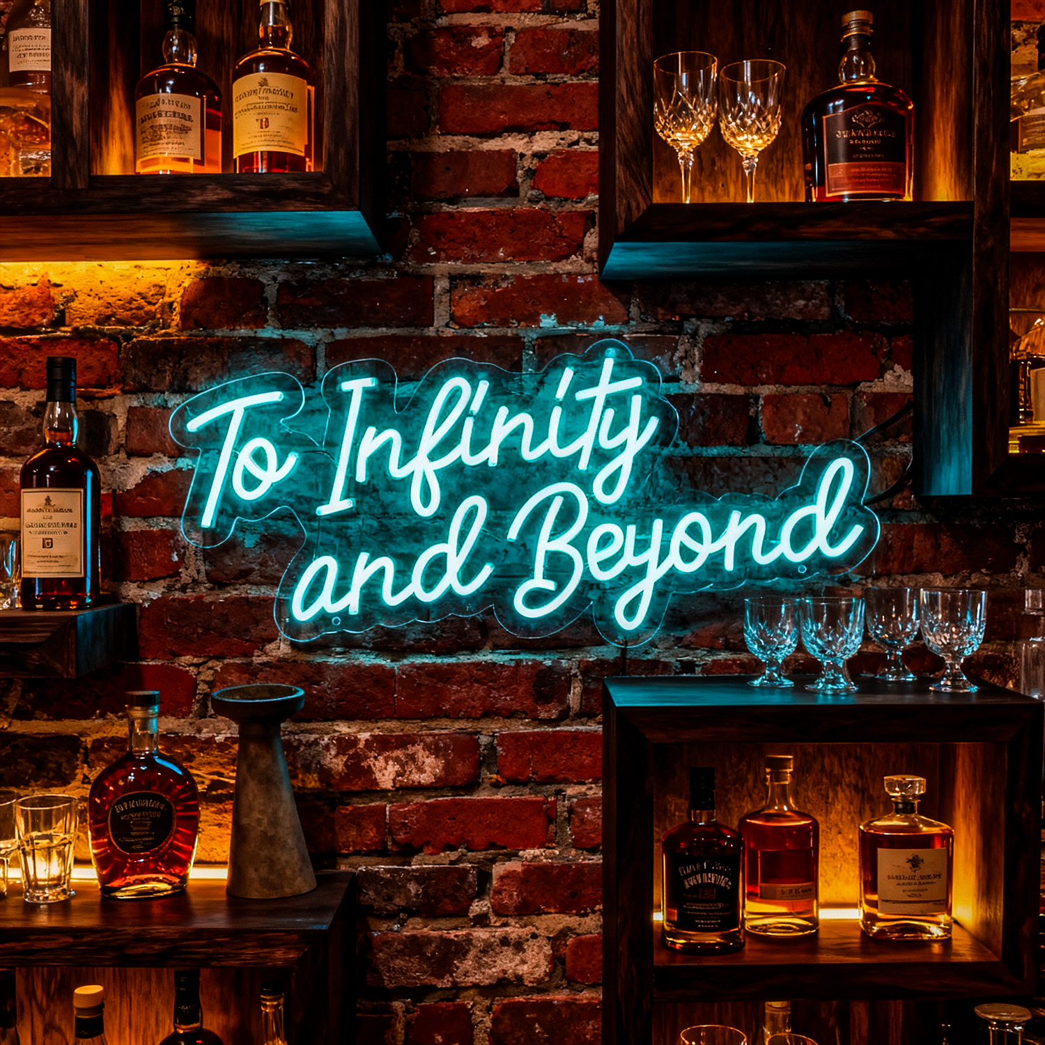 Neon Sign to Infinity And beyo - огляд і ціна Lighting Decor And Beyond