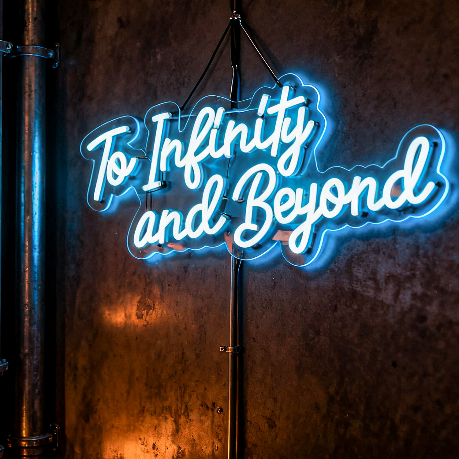 Neon Sign to Infinity And beyo - огляд і ціна Lighting Decor And Beyond