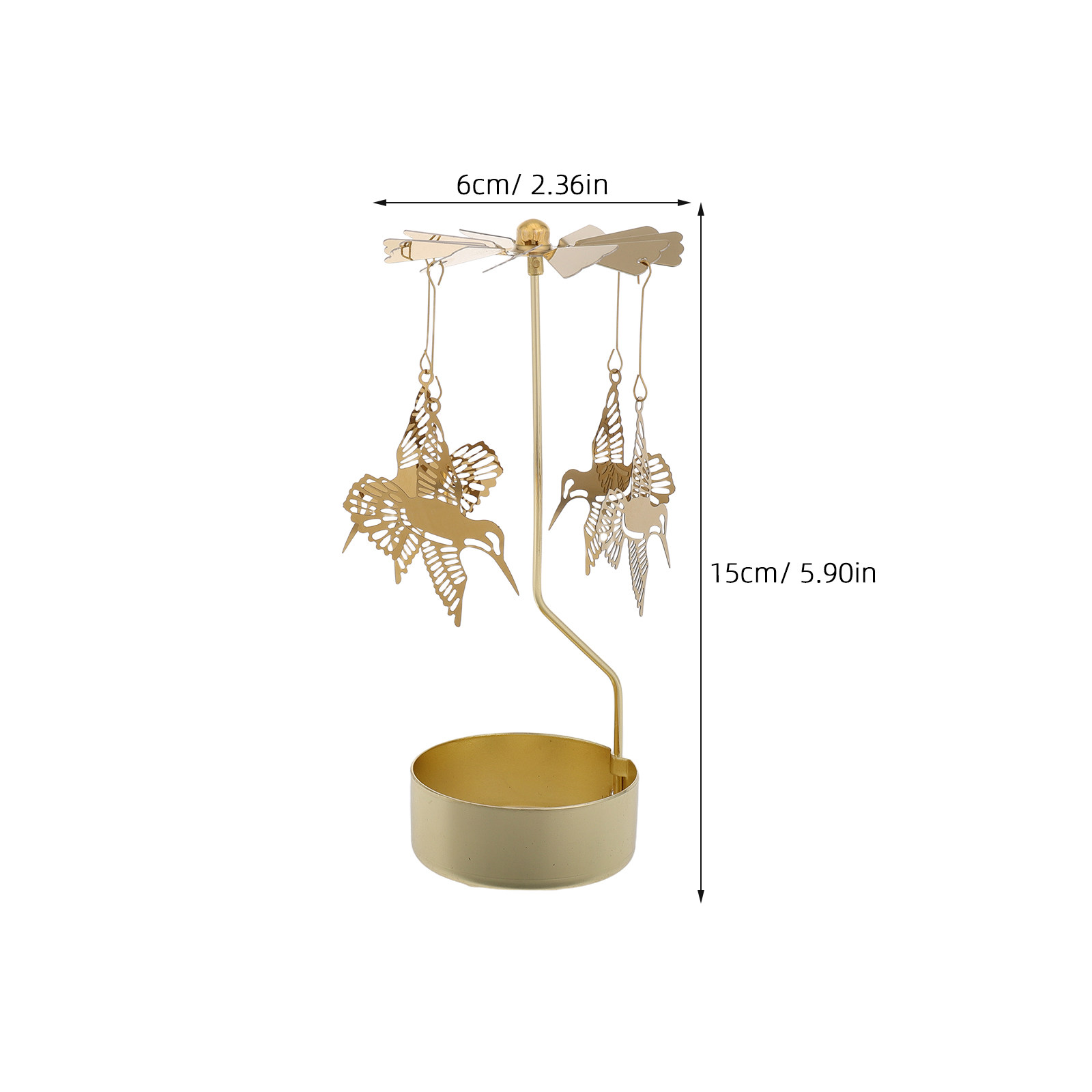 Romantic Hummingbird Rotary Te - огляд і ціна Lighting Decor For Living Room