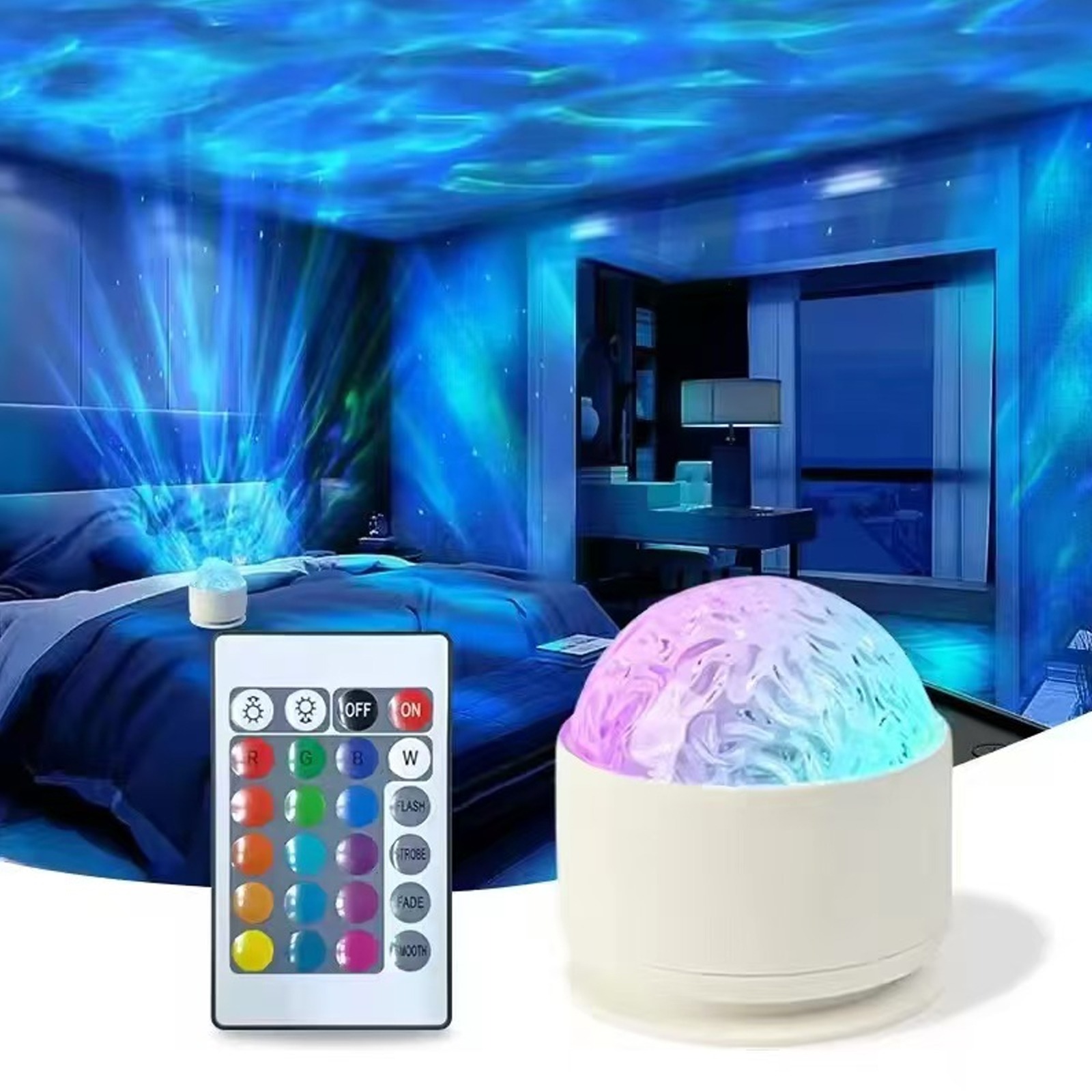 1pcs 2-in-1 Aurora Borealis &  - огляд і ціна Lighting Decoration Ideas For Home
