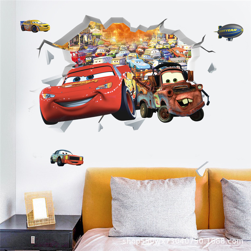 3D Cartoon Car Lighting McQuee - огляд і ціна Lighting Mcqueen Decor