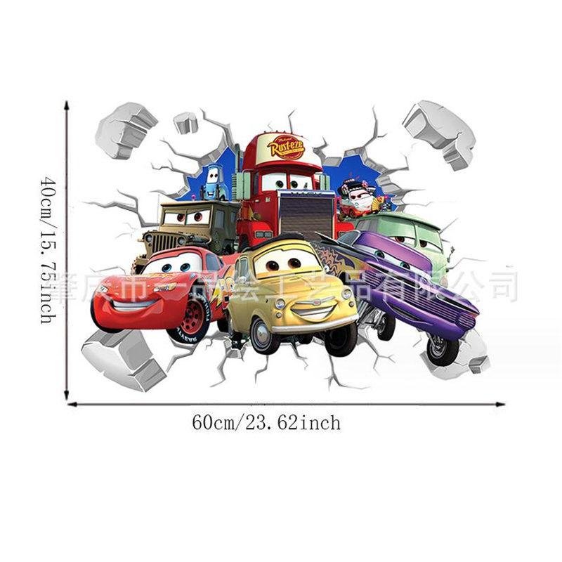 3D Cartoon Car Lighting McQuee - огляд і ціна Lighting Mcqueen Decor