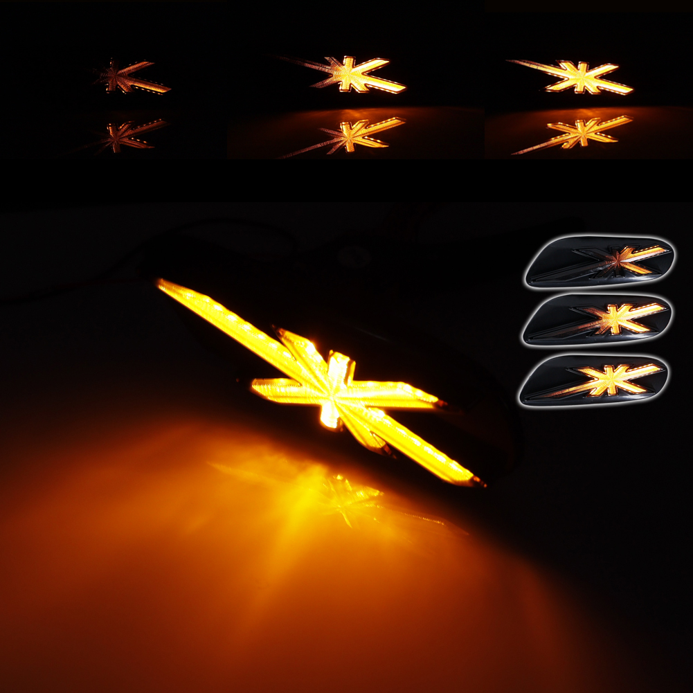 2pcs smoked lens Union Jack Am - огляд і ціна Union Lighting & Decor Collabs