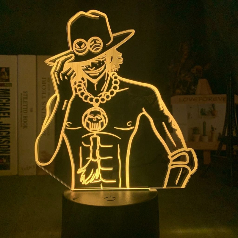 One Piece Ace Anime Cartoon Cu - огляд і ціна Lighting Decor Items