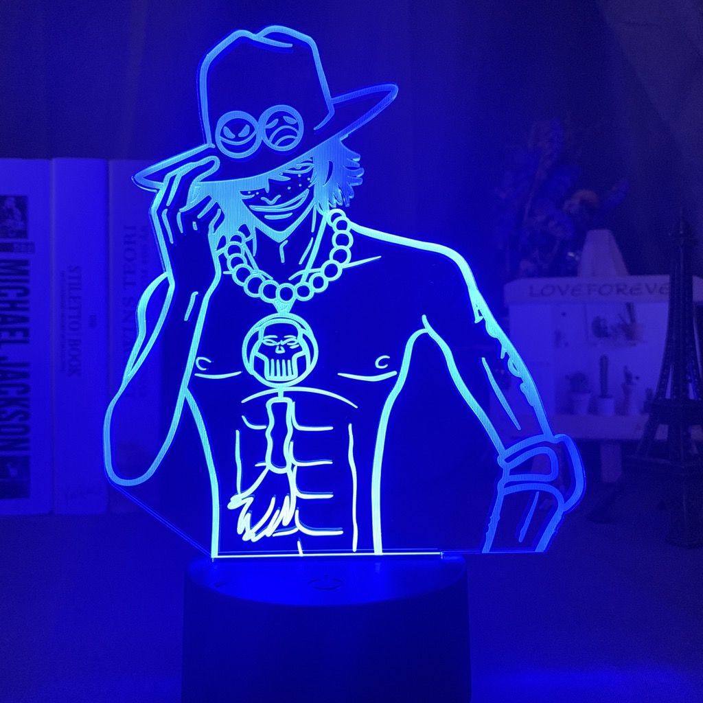 One Piece Ace Anime Cartoon Cu - огляд і ціна Lighting Decor Items