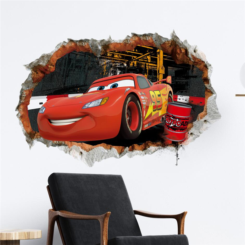 3D Cartoon Lightning McQueen   - огляд і ціна Lighting Mcqueen Decor