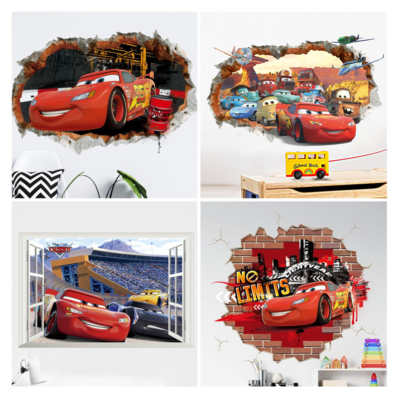 3D Cartoon Lightning McQueen   - огляд і ціна Lighting Mcqueen Decor