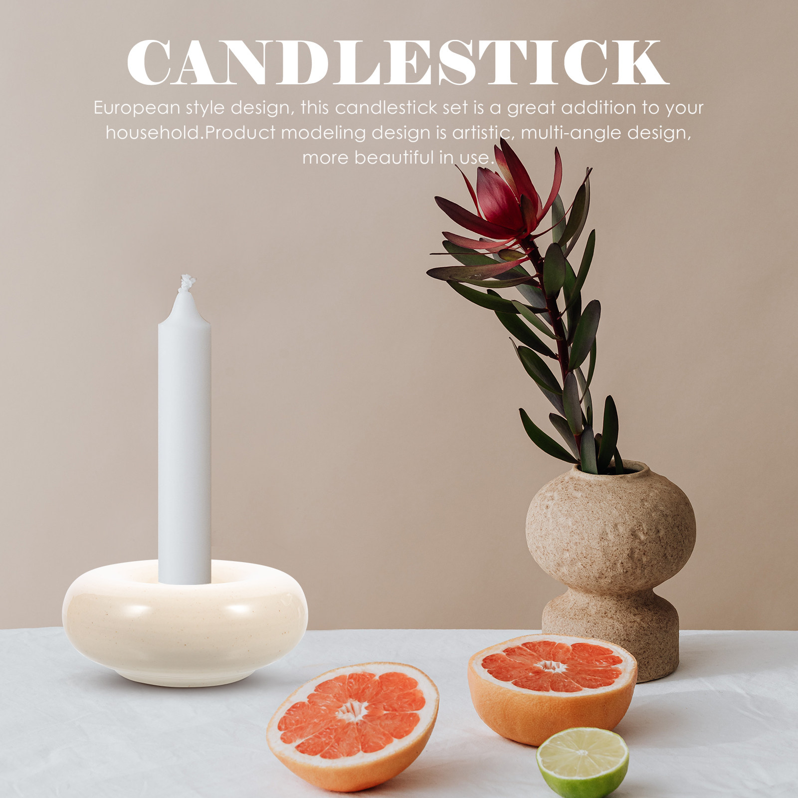Decorative Ceramic Candlestick - огляд і ціна Lighting Decor For Living Room