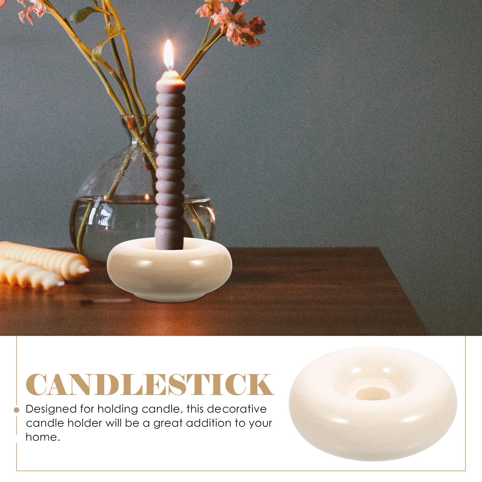 Decorative Ceramic Candlestick - огляд і ціна Lighting Decor For Living Room