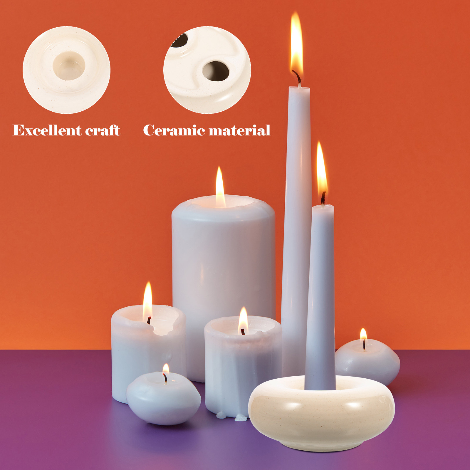 Decorative Ceramic Candlestick - огляд і ціна Lighting Decor For Living Room