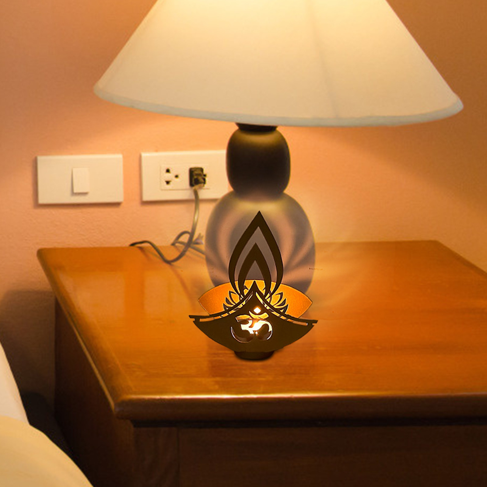 Diwali Style Metal Holder for  - огляд і ціна Lighting Decor For Diwali