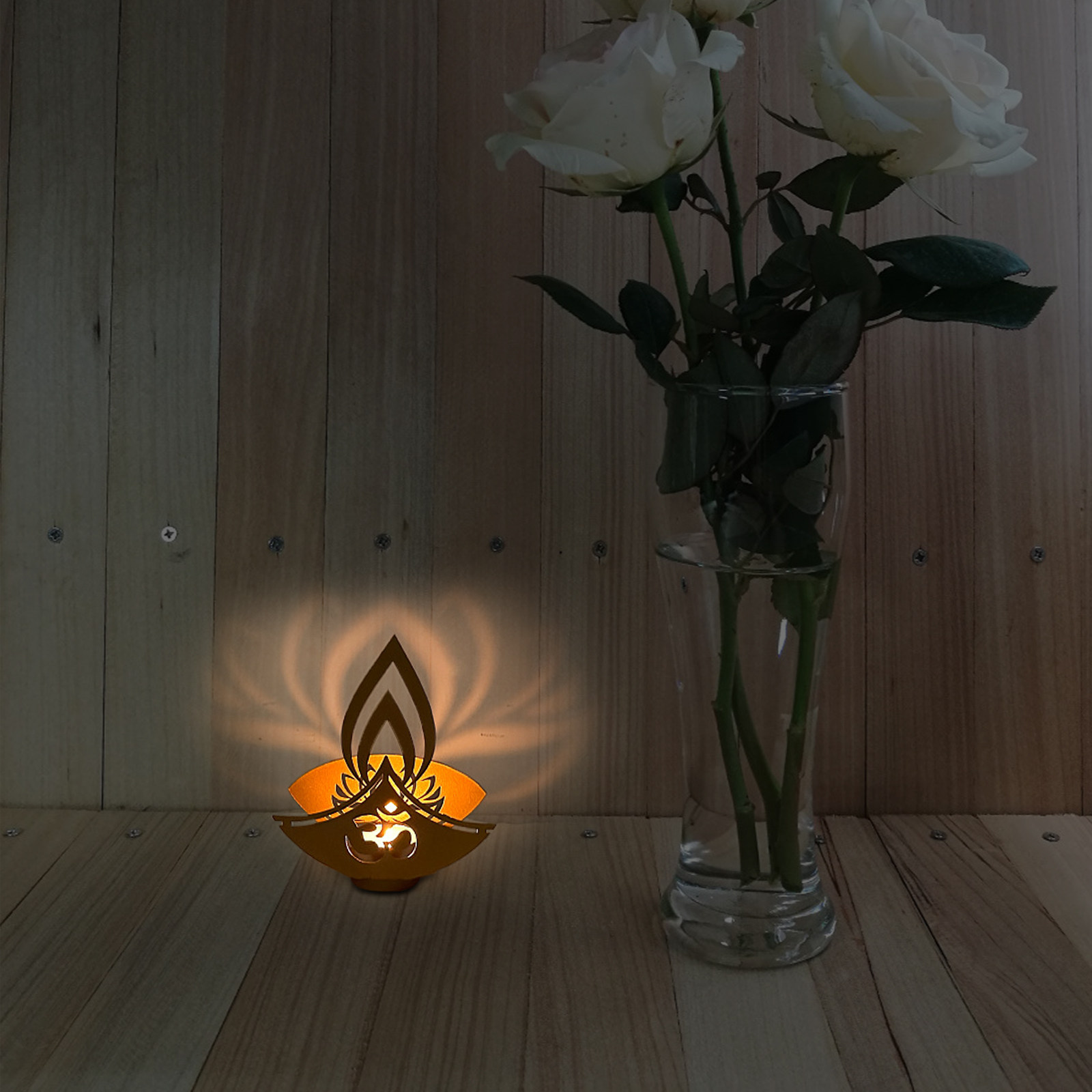 Diwali Style Metal Holder for  - огляд і ціна Lighting Decor For Diwali