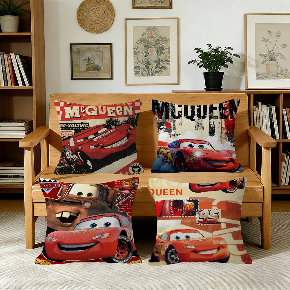 Pillow Cushion Cover Pillowcas - огляд і ціна Lighting Mcqueen Decor