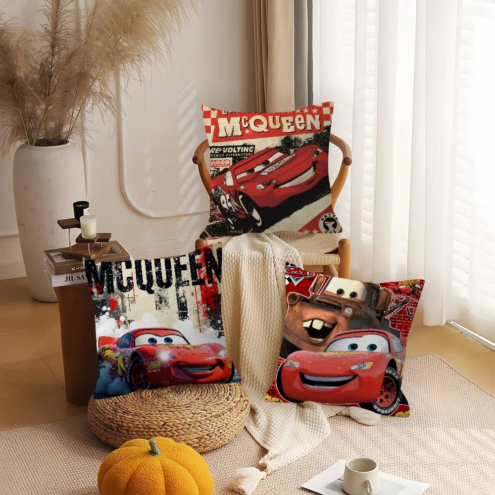 Pillow Cushion Cover Pillowcas - огляд і ціна Lighting Mcqueen Decor
