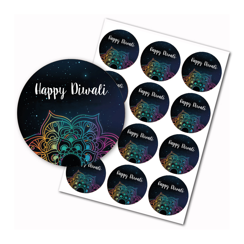 Happy Diwali stickers Indian F - огляд і ціна Lighting Decor For Diwali