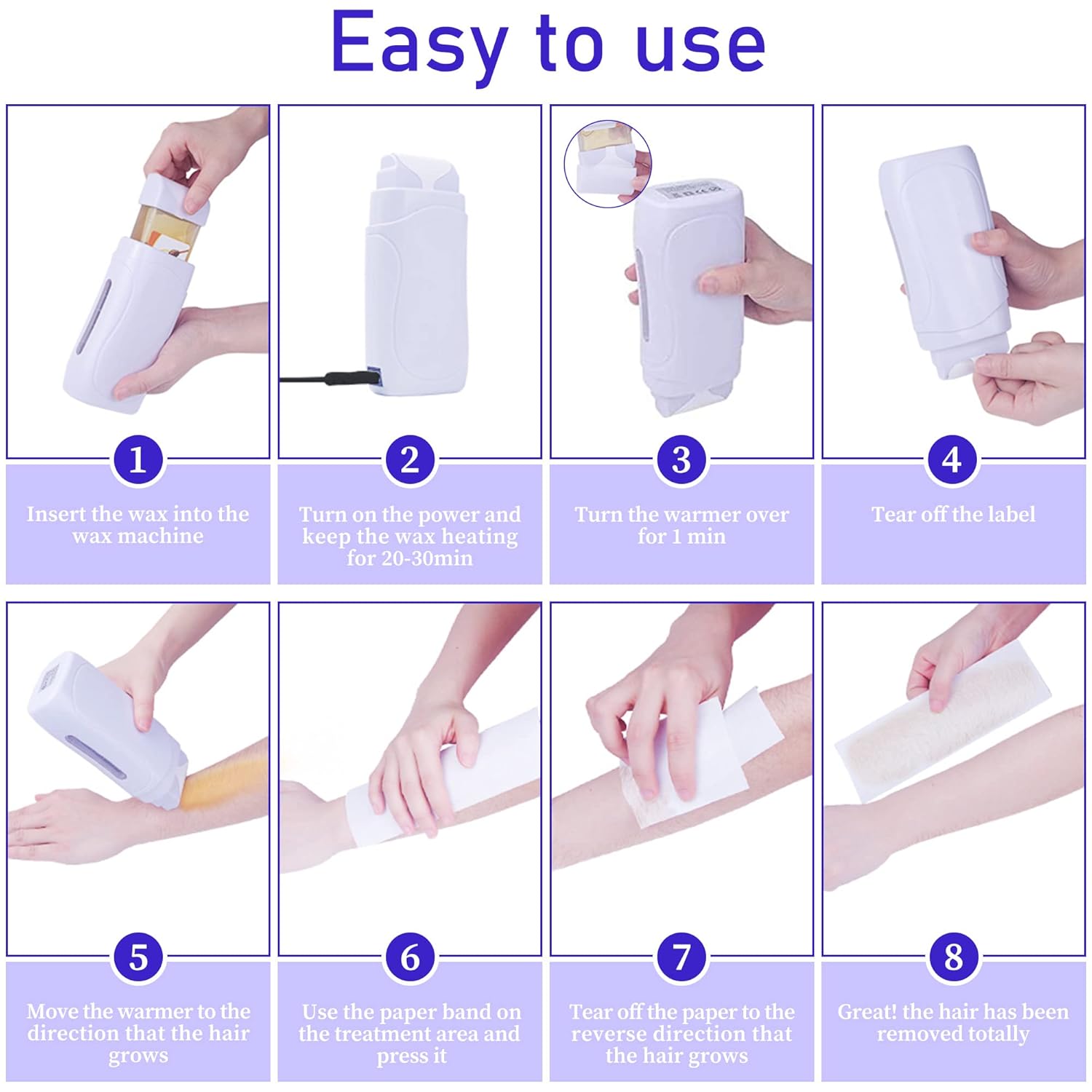 YIKOOLIN Wax Heater Roll On Ro - огляд і ціна Wax Melter Electric