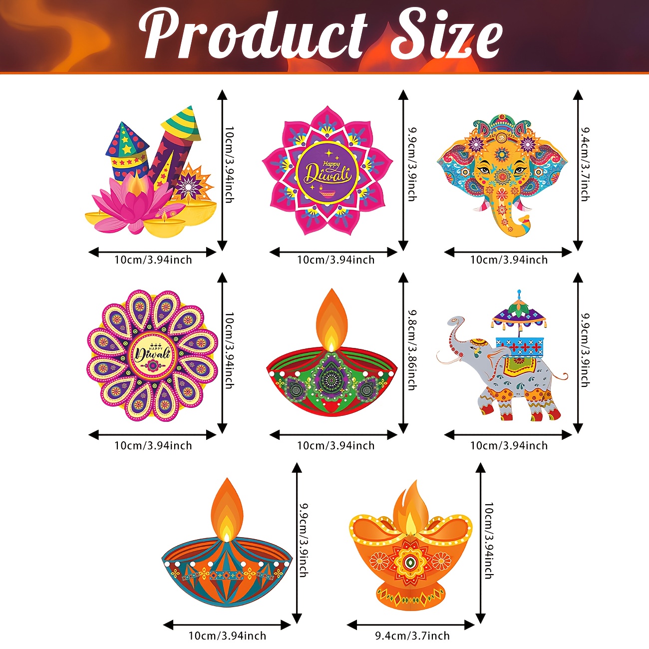Happy Diwali Hanging Decoratio - огляд і ціна Lighting Decor For Diwali