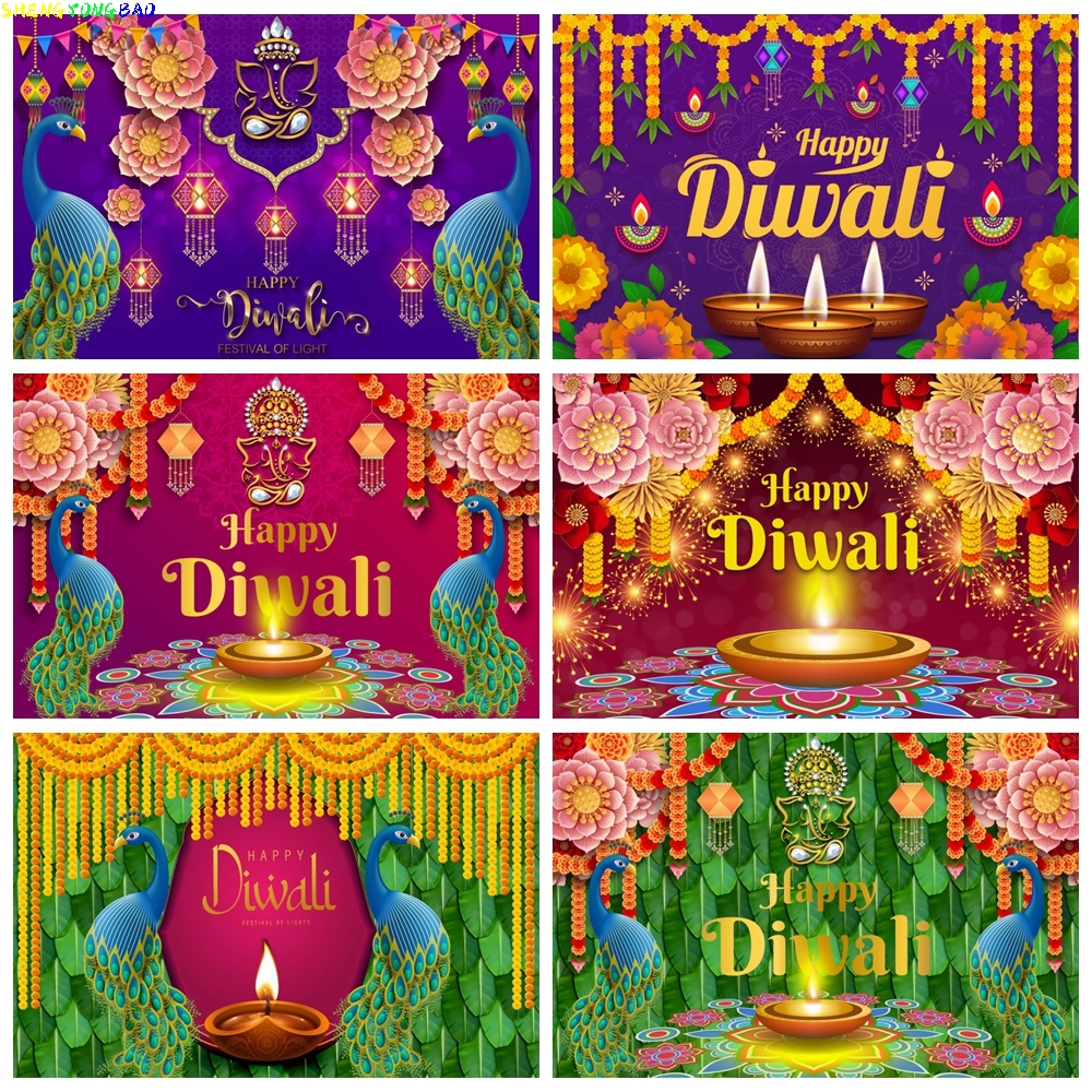 Happy Diwali Backdrop India Fe - огляд і ціна Lighting Decor For Diwali