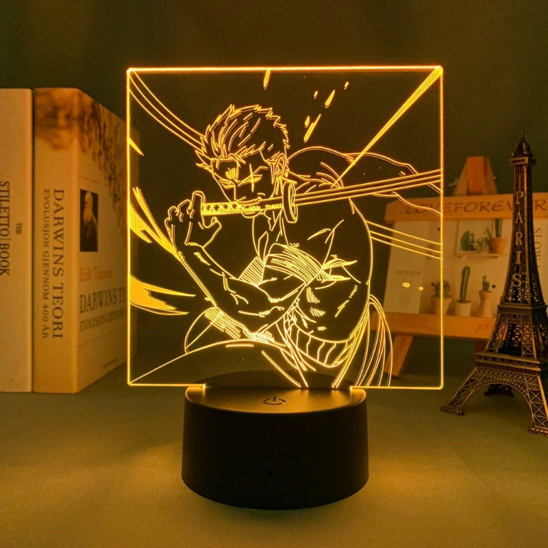 One Piece Roronoa Zoro Anime C - огляд і ціна Lighting Decor Items