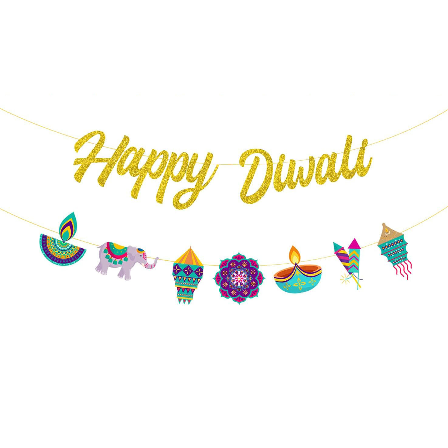 Diwali Party Decorations Happy - огляд і ціна Lighting Decor For Diwali