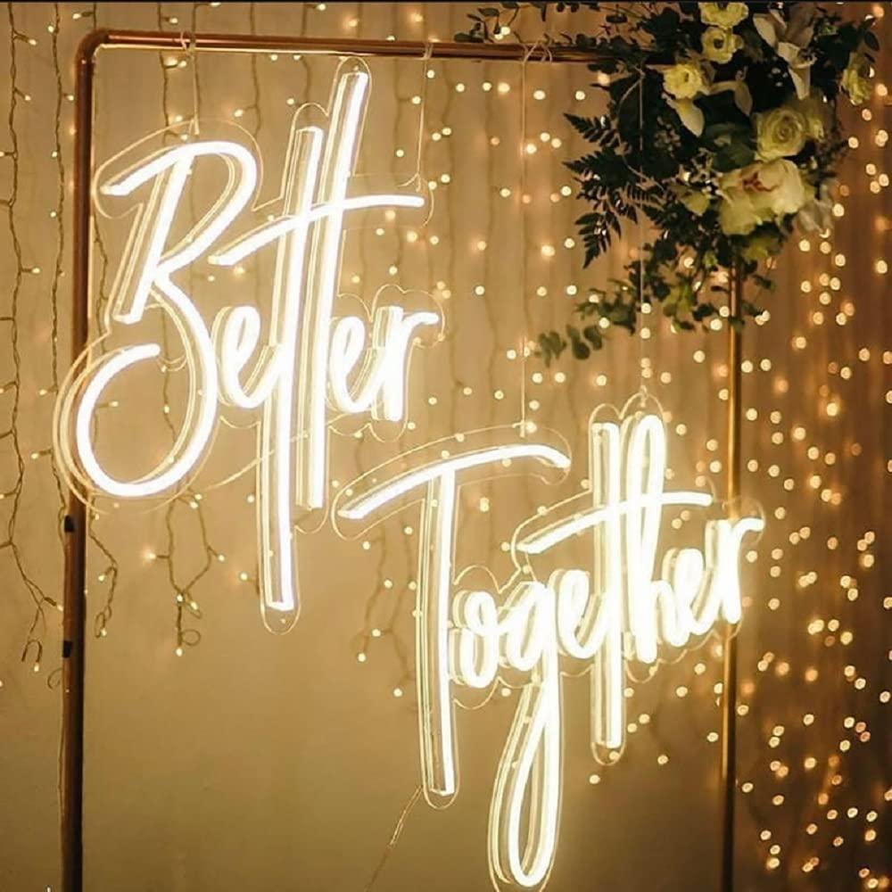 Better Together Neon Sign USB  - огляд і ціна Lighting Decor For Living Room