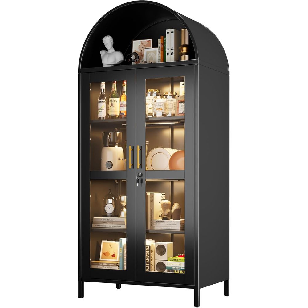 78.74 High Metal Arched Cabine - огляд і ціна Lighting & Home Decor Studio