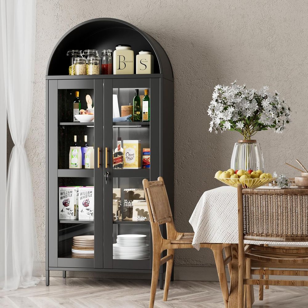 78.74 High Metal Arched Cabine - огляд і ціна Lighting & Home Decor Studio