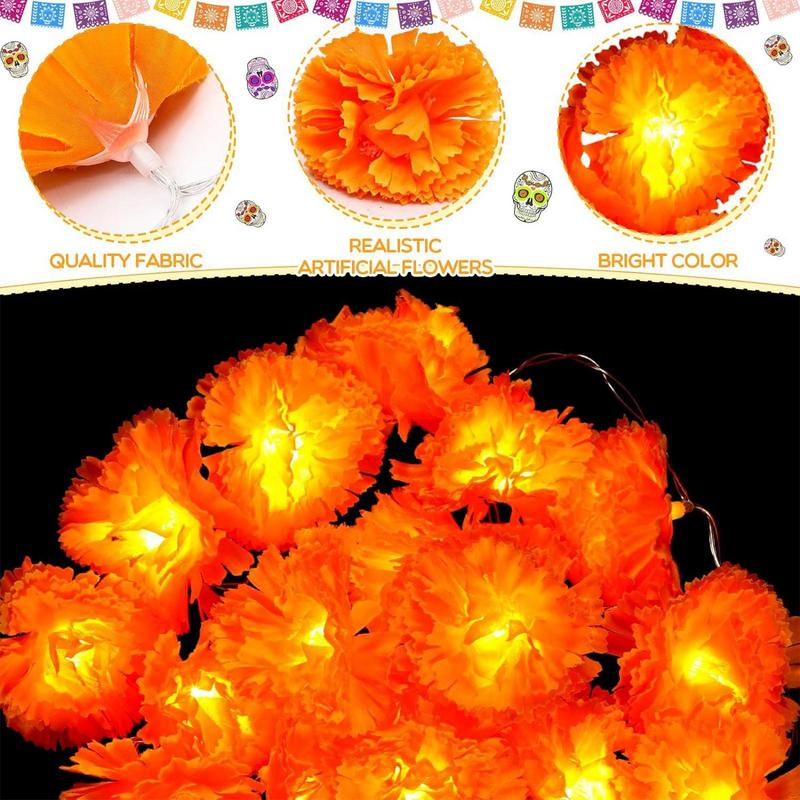 Led Marigold Garland Lights Li - огляд і ціна Lighting Decor For Diwali