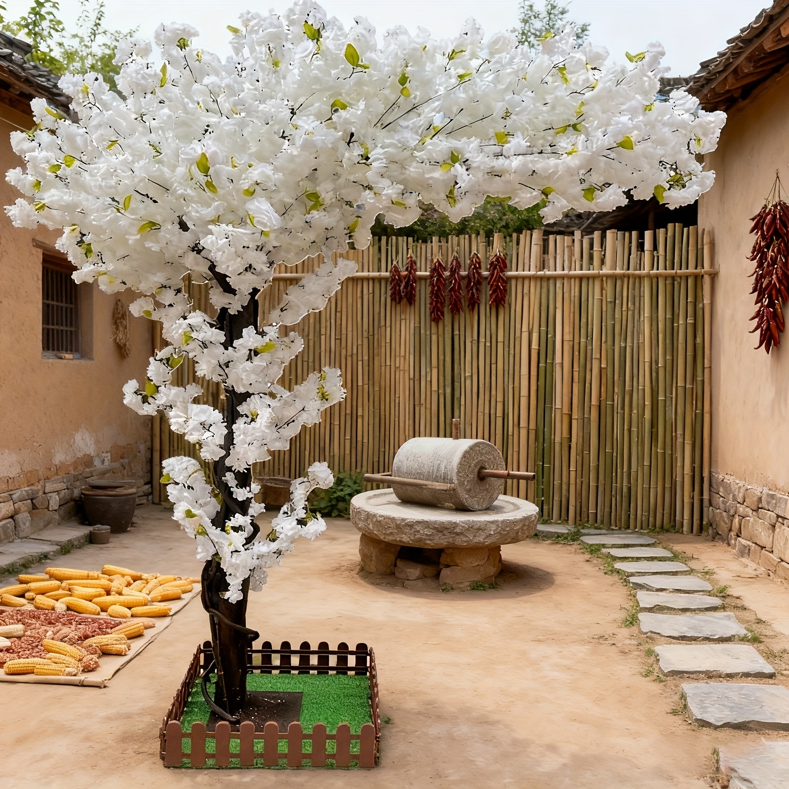 Artificial Cherry Blossom Tree - огляд і ціна Lighting Decor For Living Room