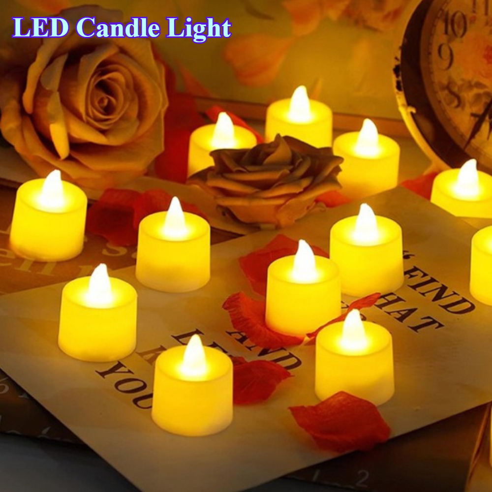 LED Candle Light Decorative La - огляд і ціна Lighting Decor For Living Room