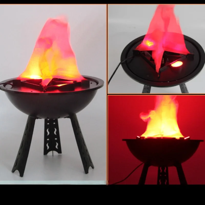 3D Fake Flame Lamp Simulation  - огляд і ціна Lighting Decor For Living Room