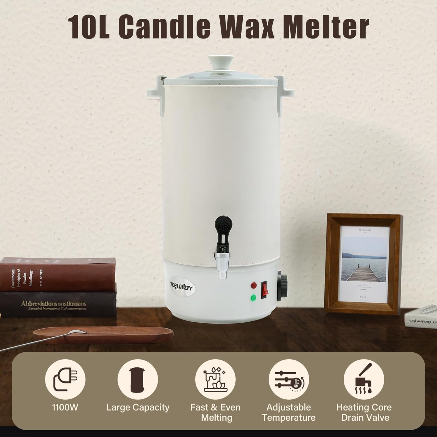 Electric Candle Wax Melter Pot - огляд і ціна Wax Melter Electric