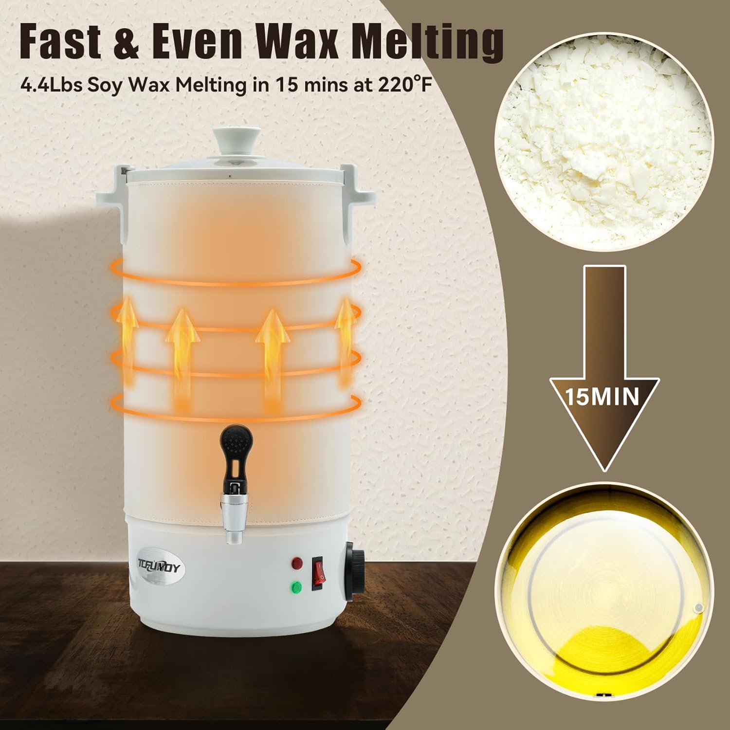 Electric Candle Wax Melter Pot - огляд і ціна Wax Melter Electric