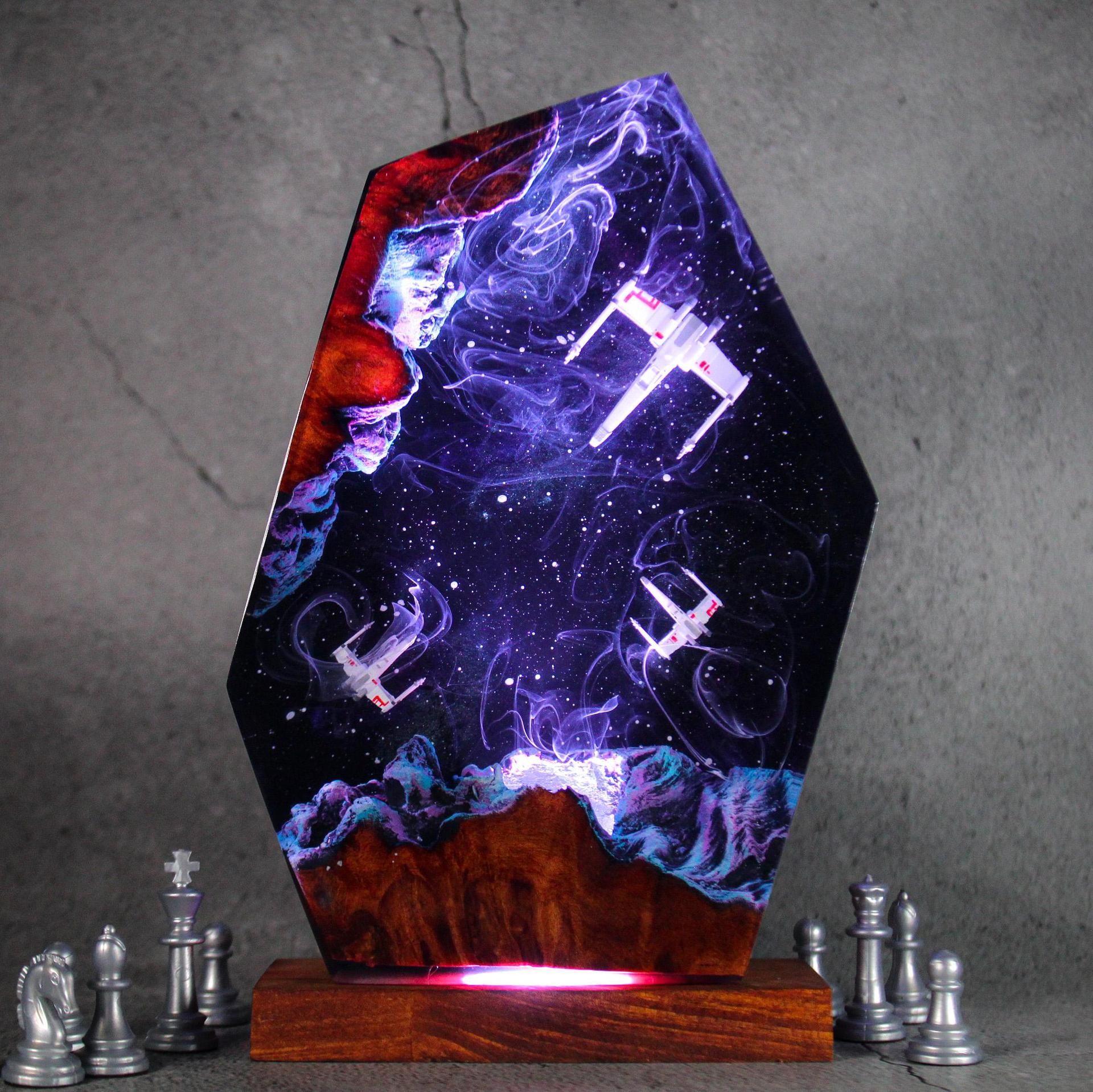 Customized Items Resin Table L - огляд і ціна Lighting Decor Items