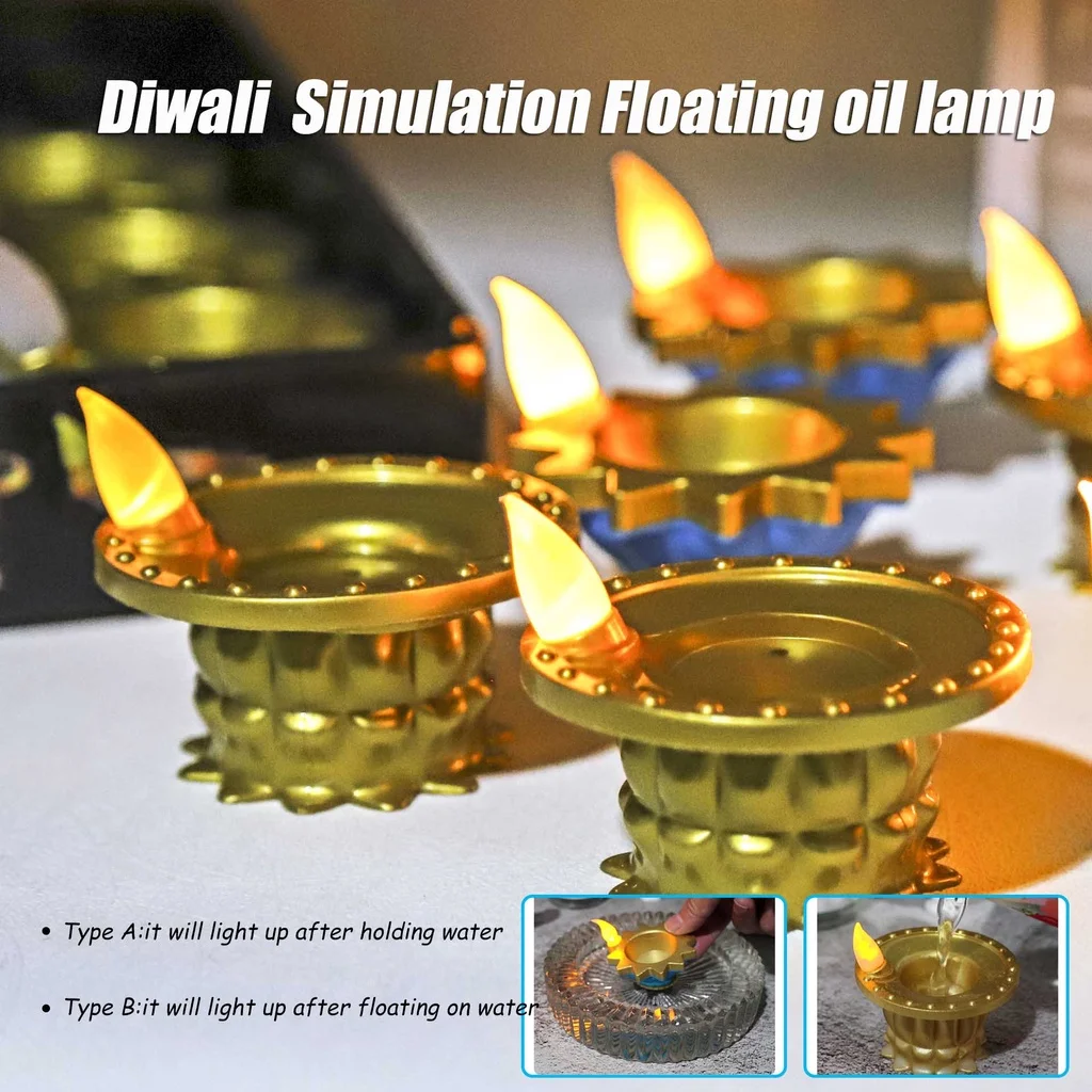 LED Candle Lamp Diwali Simulat - огляд і ціна Lighting Decor For Diwali