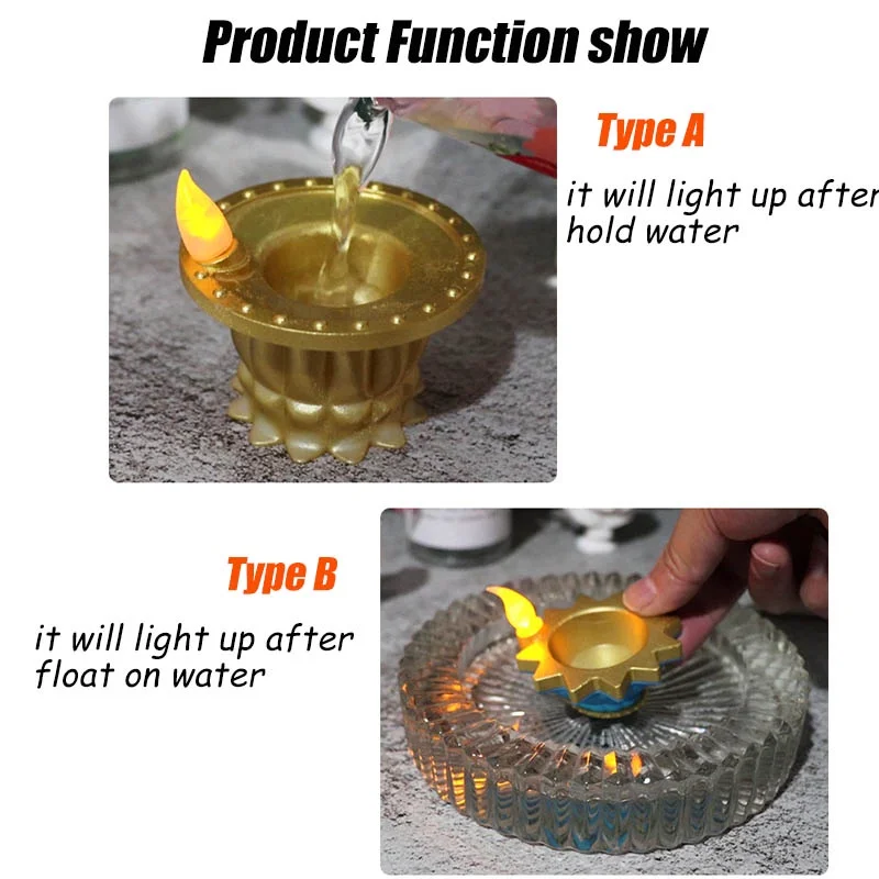 LED Candle Lamp Diwali Simulat - огляд і ціна Lighting Decor For Diwali