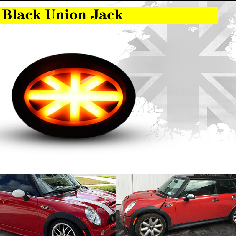 2PCS Union Jack Smoked Lens Am - огляд і ціна Union Lighting & Decor Collabs