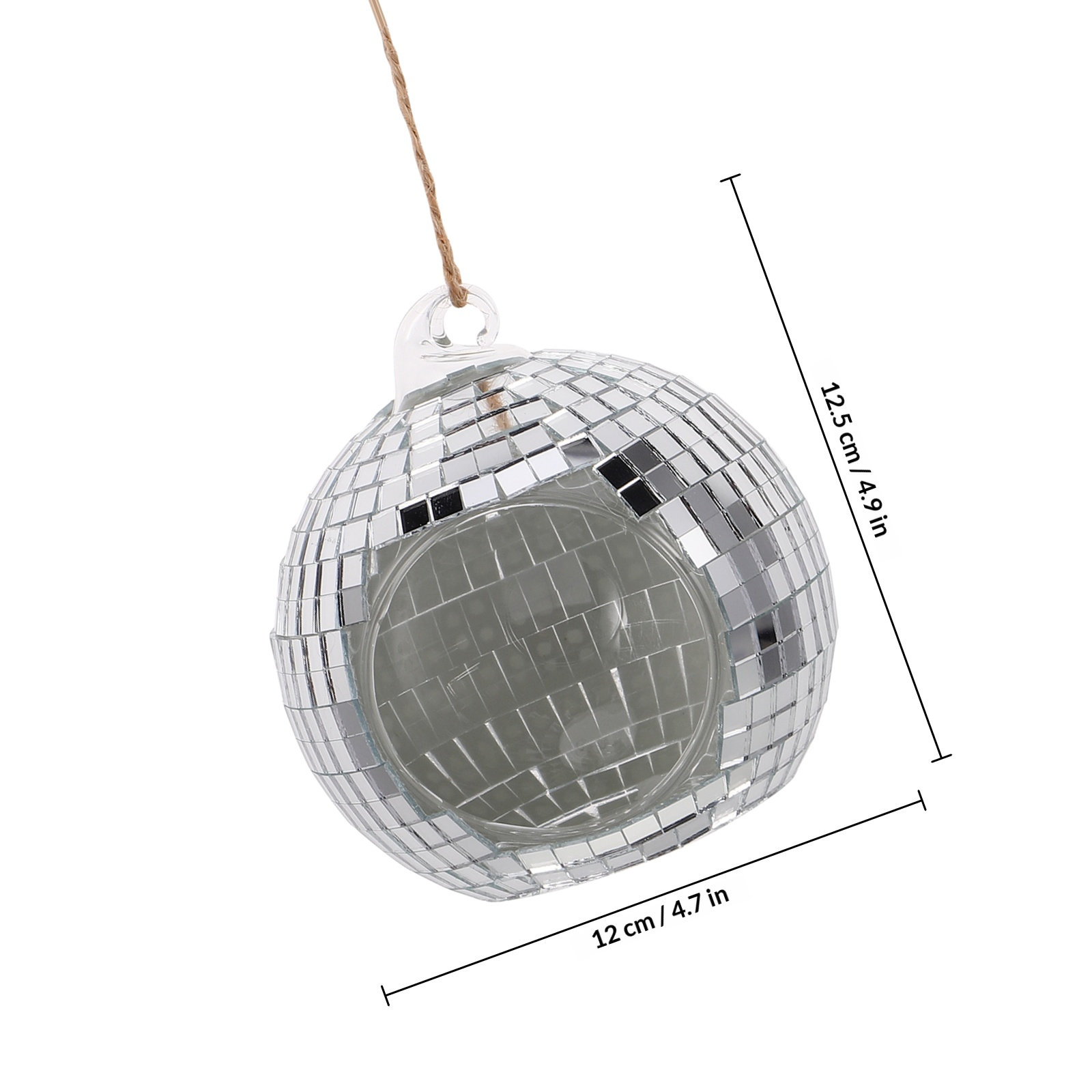 Hanging Glass Disco Ball Holde - огляд і ціна Lighting Decor For Living Room