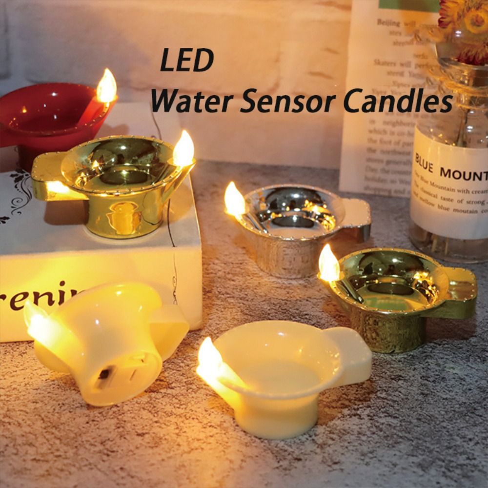 12Pcs Diwali Diya LED Light Fl - огляд і ціна Lighting Decor For Diwali